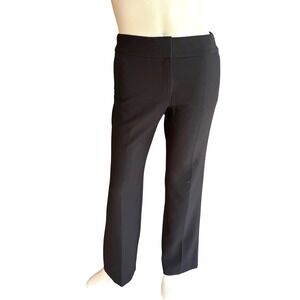 Ann Taylor Black Bootcut Trousers Office Siren Quiet Luxury Neo Minimalism‎ 14